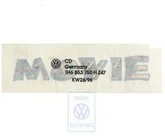 Vag Golf Mk3 Vento Lipdukai Juodai Daugiaspalviai Originalus 1H6853750HZ47