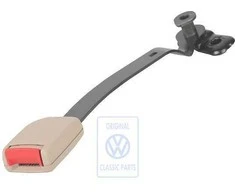 Vag Golf Mk4 1998 2001 Sėdynės Diržo Spynelė Šviesiai Ruda Originalus 1J3858472BFCR