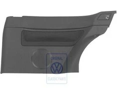 Vag Golf Mk4 1998 2006 Juostelės Dėklas Juodas Originalus 1J3867044CFHRP