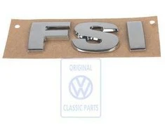 Vag Golf Mk5 2004 2007 Chromo Raidės Originalus 1K0853675L739