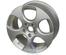 Vag Golf Mk5 2006 2007 Alavo Ratas Sidabras Originalus 1K0601025AC8Z8