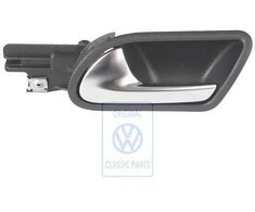 Vag Golf Mk5 2006 2009 Vidinės Rankenos Alu Titanas Juoda Originalus 1K4839113BUAQ
