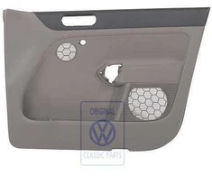 Vag Golf Plus 2009 2011 Durų Apmuovė Juoda Titanas Originalus 5M1867012AKVBM