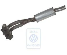 Vag Išmetimo Vamzdis Su Priekiniu Tylintuvu Golf Mk3 Vento 1992 1996 Originalus 1H1253208AJ