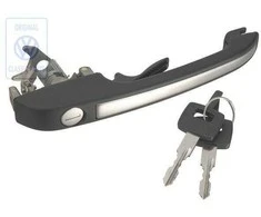 Vag Išorinė Durų Rankena Juoda Golf 5 6 863837205C