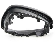 Vag Išorinio Veidrodžio Rėmas Satino Juodas Audi A4 A5 RS4 RS5 Originalus 8W08572399B9