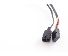 VAG Išorinio veidrodžio tvirtinimas su elektriniu reguliavimo įrenginiu satino juodos spalvos 8V5857409AA9B9 8V5857409J9B9