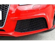 VAG AUDI RS3 8P priekinis bamperis kairės pusės apatinės grotelės originalios 8P0807681AJT94