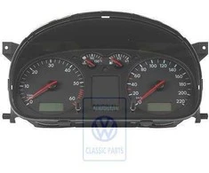 Vag Juodas Instrumentu Rinkinys Volkswagen Transporter 1999 2004 Originalus 7D0920802AX01C