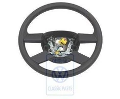 Vag Juostelės Vairo Ratas Juodas/Raudonas Volkswagen Polo 9N 2002-2005 Originalus 6Q0419091MHYL