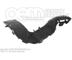 VAG Kanalo Viršutinė Dalis Satin Juodas Audi A3 Volkswagen Bora Originalus 1J0971839CB41