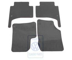 Vag Kilimėlės Raudona Touareg Mk1 2006 2010 Originalus 7L6863011JTML