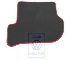 Vag Kilimėlis Anthracite Flash Raudona Golf Mk5 2006 2009 Originalus 1K0864451BWNS