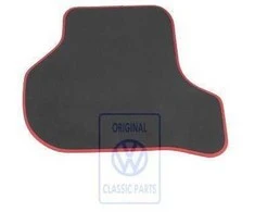 Vag Kilimėlis Anthracite Flash Raudona Golf Mk5 2006 2009 Originalus 1K0864452BWNS