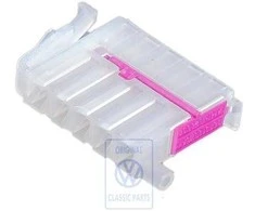 VAG Kontaktai Platų Ir Stiprių Kontaktų Lizdas Caddy Mk2 Golf Mk3 Originalus 357955968A