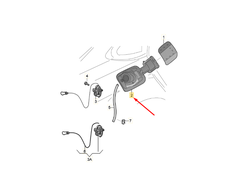 Vag Kuro Bakas Užpildymo Angos Įdėklas Audi A3 S3 2013 2016 Originalus 8V4809906E