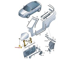 Vag Langų Kėlimas Be Variklio Audi A3 Cabriolet 2008 2013 Originalus 8P7837461F
