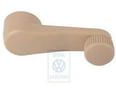 Vag Langų Kėlimo Rankena rusvai gelsvas Pure Golf Mk5 2004 2007 Originalus 1K0839581A7G8