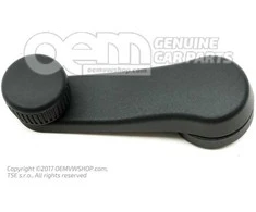 Vag Langų Kėlimo Rankena Satin Juodas Volkswagen Passat 3C 2009-2011 Originalus 3C08375819B9