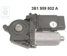 VAG Langų Kėlimo Variklis Passat B5 1997 2000 Originalus 3B1959802A