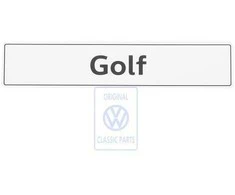 VAG Licen Plat Golf 5 6 Jetta Originalus 5K0071801F