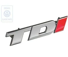 Vag Lt Mk2 1997 2007 Inscription Chrome Chrome Raudona Originalus 2D0853679BEQW