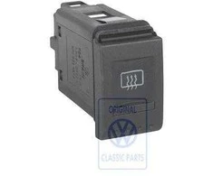 Vag Lupo 1999 2003 Galinio Stiklo Šildymo Perjungiklis Juodas Originalus 6X0959621A01C