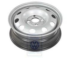 Vag Lupo 1999 2006 Chromo Metalo Spalva Plieninė Rata Originalus 6E0601027A091