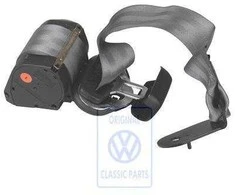 Vag Lupo 1999 2006 Sėdynės Juosta 3 Taškų Pilka Originalus 6X0857805HE66