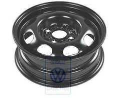 Vag Lupo Polo 6N2 1999 2006 Ratlankis Ratas Juodas Originalus 6N0601027C03C
