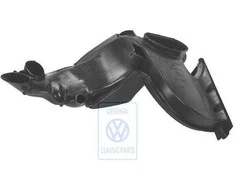Vag Lupo Polo 6N2 Pėdų Sienelės Oro Ventiliatorius Juodas Originalus 6X1819151CB41