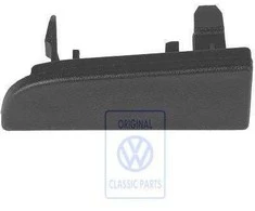 Vag Lupo Polo 6N2 Satin Juodas Overlay Originalus 6N086349701C