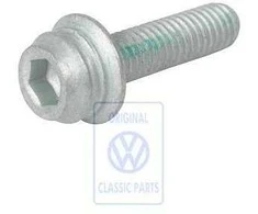 Vag M6x22 Varstas Sraigto Galvos Su Vidiniu Daugiataškio Galva Jetta Mk5 Polo 6N Originalus N90837201
