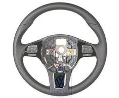 Vag Multifunkcinis Vairo Ratas Odinis Juodas Volkswagen Touareg 2011 2014 Originalus 7P6419091GADJ