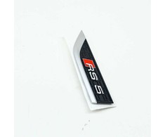 VAG NAUJAS AUDI RS5 8W6 PRIEKINIS KAIRĖS PUSĖS KREIVĖS EMBLEMA ŽENKLAS 8W6853601DPUZ ORIGINALUS