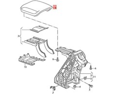 VAG NAUJAS AUDI RSQ3 8UB PORANKIS ODA SIELA/MERCATO MĖLYNA 8U0864207MEMJ ORIGINALUS
