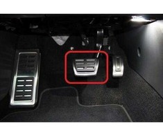 VAG Naujas originalus A1 A3 TT GOLF POLO TIGUAN TOURAN stabdžių pedalo dangtelis iš nerūdijančio plieno OEM