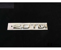 VAG NAUJAS ORIGINALUS AUDI A3 A4 A5 A6 TT 2.0TDI BAGAŽO EMBLEMA ŽENKLAS CHROMAS 8P0853743G 2ZZ
