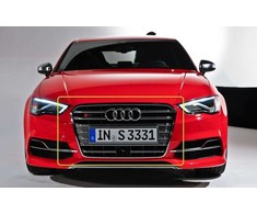 VAG Naujas originalus AUDI A3/S3 (2013-2017) priekinis bamperio radiatoriaus groteles 8V3853651B1RR OEM