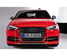 VAG Naujas originalus AUDI A3/S3 (2013-2017) priekinis bamperio radiatoriaus groteles 8V3853651B1RR OEM