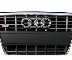 VAG Naujas originalus Audi A4 A5 08-12 priekinis numerio ženklų dangtelis 8K0807287A3FZ