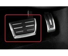 VAG Naujas originalus AUDI A4 A5 A6 A7 A8 Q5 RS7 RS6 stabdžių pedalo dangtelis iš šlifuoto aliuminio OEM
