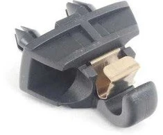 VAG NAUJAS ORIGINALUS AUDI A6 A7 A8 SAULĖS SKYDELIO LAIKIKLIS SOUL Juodas 4G0857562 4PK