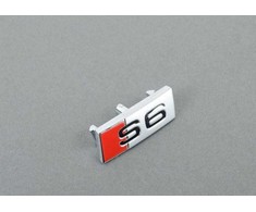 VAG Naujas originalus Audi A6 S-Line vairo ratukas \"S6\" emblemos ženkliukas 4G04196852ZZ OEM