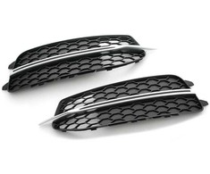 VAG Naujas originalus AUDI A6/S6 S-Line priekinis bamperis kairysis apatinis groteles 4G0807681J01C OEM