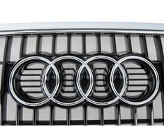 VAG Naujas originalus AUDI Q5 8 R radiatoriaus grotelių rinkinys blizgaus juodo 8R0853651T94 OEM