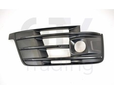 VAG NAUJAS ORIGINALUS AUDI Q7 PRIEKINIS BUFERIS DEŠINIS O/S APATINIS ORA GIDAS GROTELĖ 4M0807682EGXE