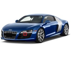 VAG Naujas originalus AUDI R8 dangtis transporto priemonėms su žibintų plovimo sistema 42080775101C