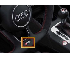 VAG Naujas originalus Audi RS3 vairo ženklo emblema 8W0419685G OEM