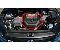 VAG Naujas originalus VOLKSWAGEN E-GOLF MK7 variklio dangtis juodu apvadu 5GE806441 OEM
